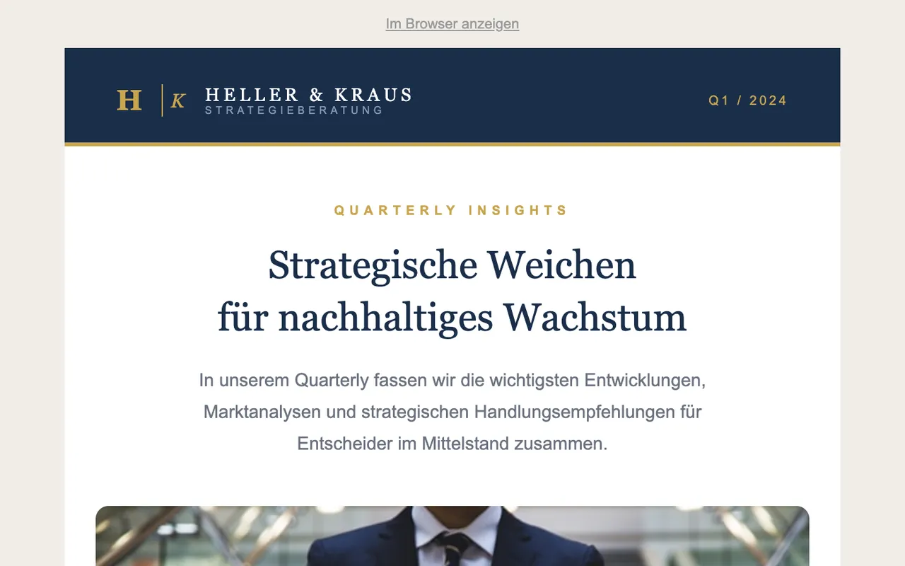 Heller & Kraus – Quarterly