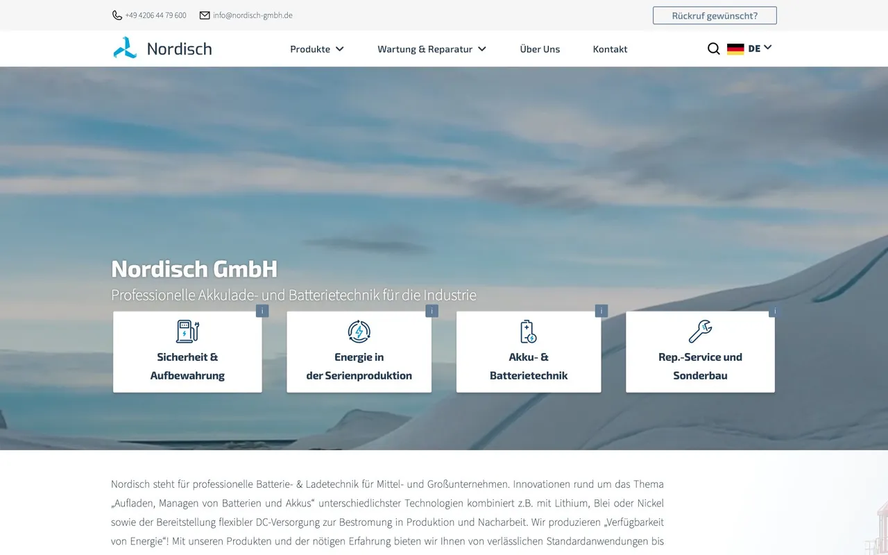 Nordisch GmbH – Corporate Website